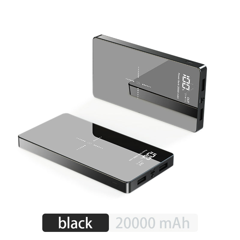 Ultra-Large Capacity Power Bank 20000MAH Mirror