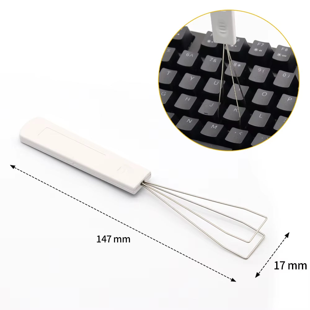 Universal Keyboard Key Cap Puller 2 in 1 Keycap Puller for Mechanical Keyboard Removal Tool Replacement Keycap Extractor Durable